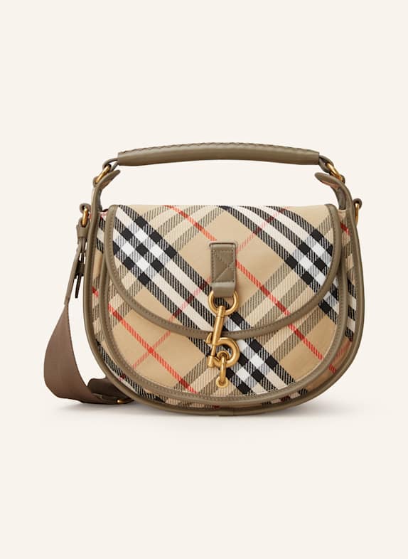BURBERRY Umhängetasche B CLIP BEIGE/ SCHWARZ/ ROT