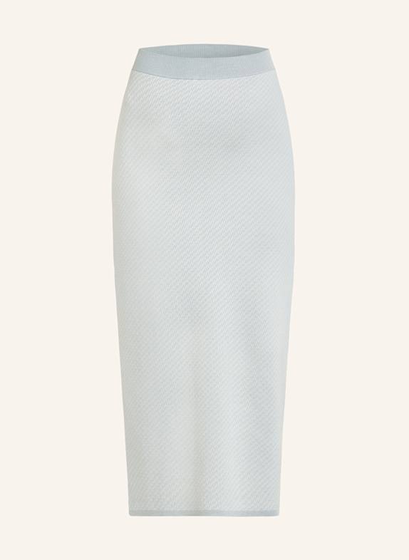 FENDI Strickrock mit Seide MINT