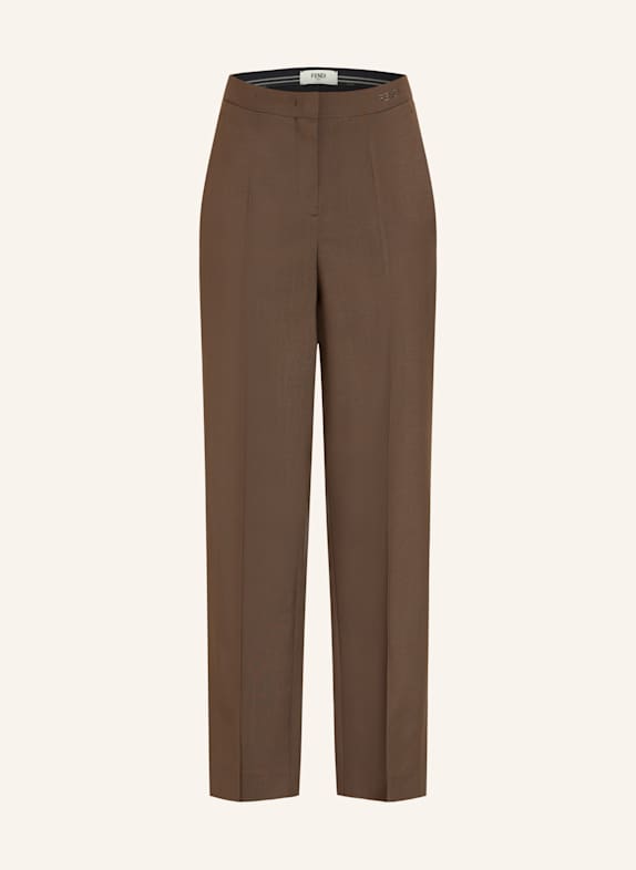 FENDI Trousers DARK BROWN