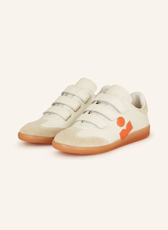 ISABEL MARANT Sneaker BETH ECRU/ BEIGE/ ORANGE