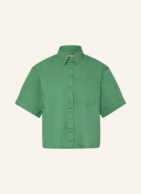 lilienfels Cropped shirt blouse GREEN