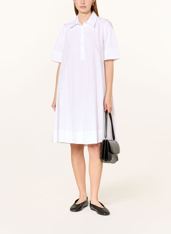 lilienfels Hemdblusenkleid WEISS