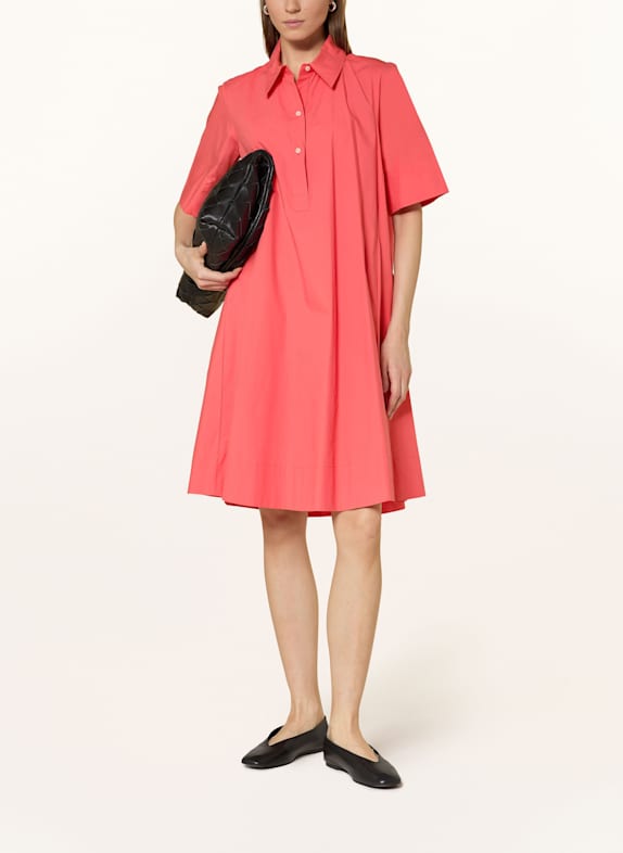 lilienfels Hemdblusenkleid HELLROT