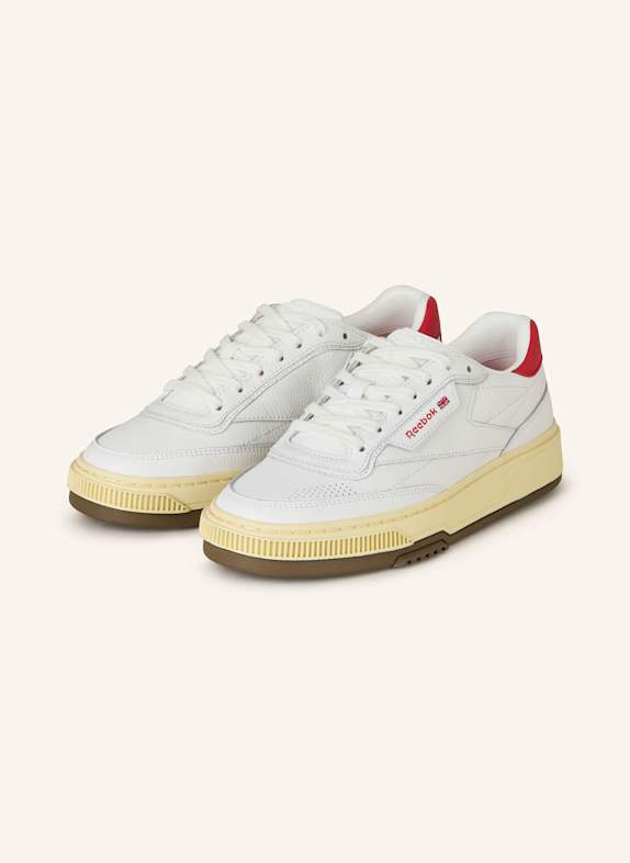 Reebok Sneakersy CLUB C LTD VINTAGE BIAŁY/ CZERWONY