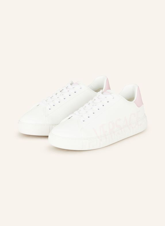VERSACE Sneakers GRECA WHITE/ PINK