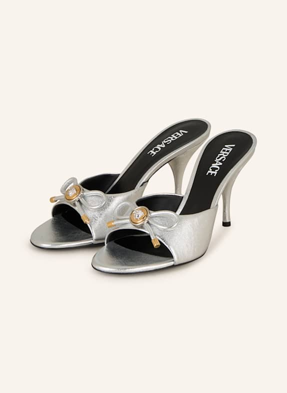 VERSACE Mules SILVER