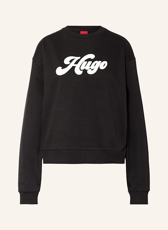 HUGO Sweatshirt DEROXINA SCHWARZ