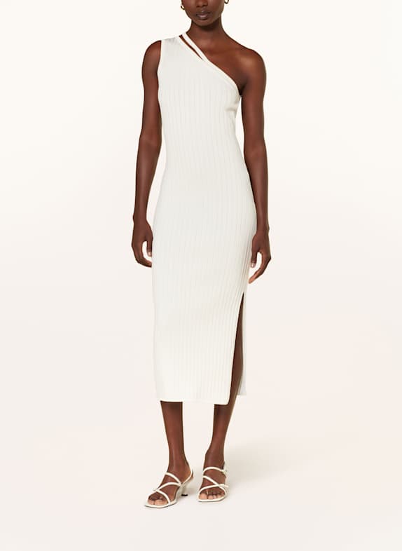 HUGO Strickkleid SEPINTY mit Cut-out ECRU
