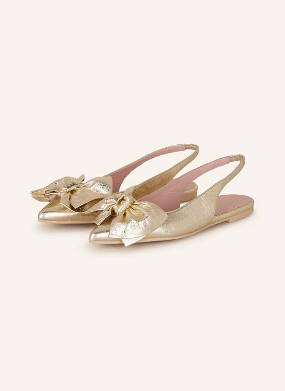 Pretty Ballerinas Slingballerinas CHANDRA GOLD