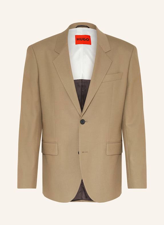 HUGO KARLO Modern Fit suit jacket 219 MEDIUM BROWN