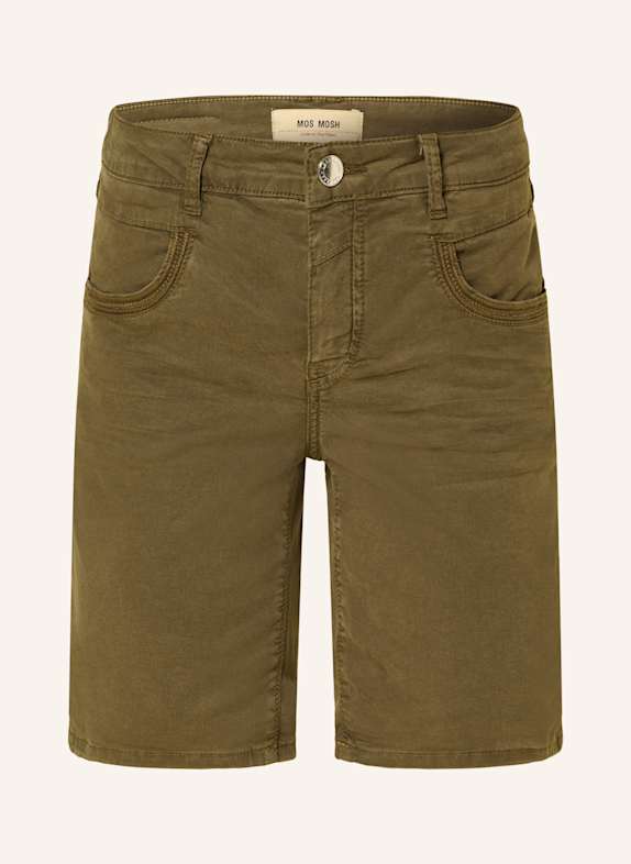 MOS MOSH Shorts MMNAOMI in Jeansoptik KHAKI