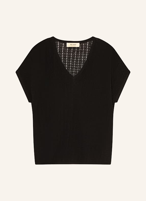 MOS MOSH Strickshirt MMSHANI SCHWARZ