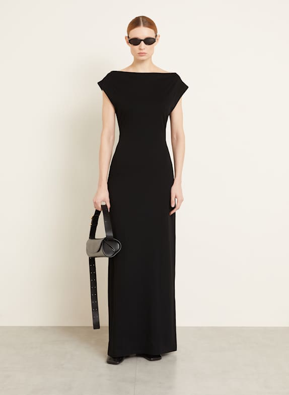 GAUCHERE Jerseykleid SCHWARZ