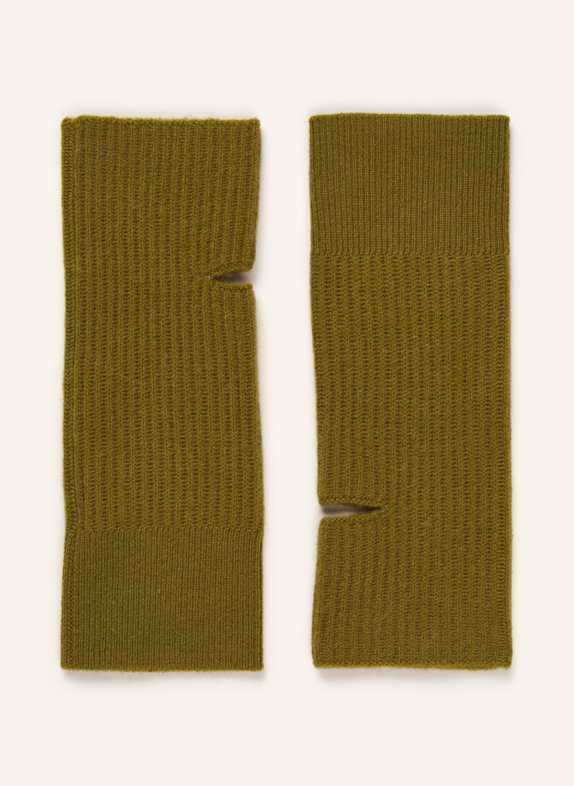 darling harbour Stulpen aus Cashmere lodengrün