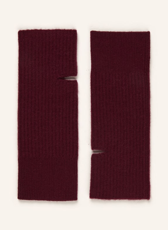 darling harbour Stulpen aus Cashmere BORDEAUX