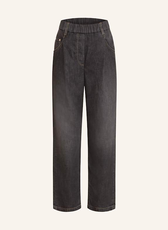BRUNELLO CUCINELLI 7/8-Jeans C8972 BLACK VINTAGE DENIM
