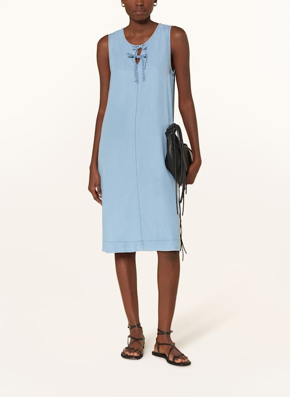 Smith & Soul Kleid in Jeansoptik HELLBLAU