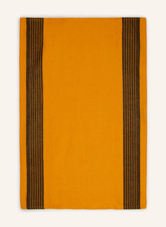 HAY Geschirrtuch ORANGE/ SCHWARZ