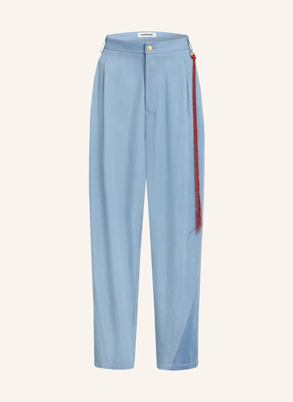 DARKPARK Spodnie marlena PHEBE JASNONIEBIESKI