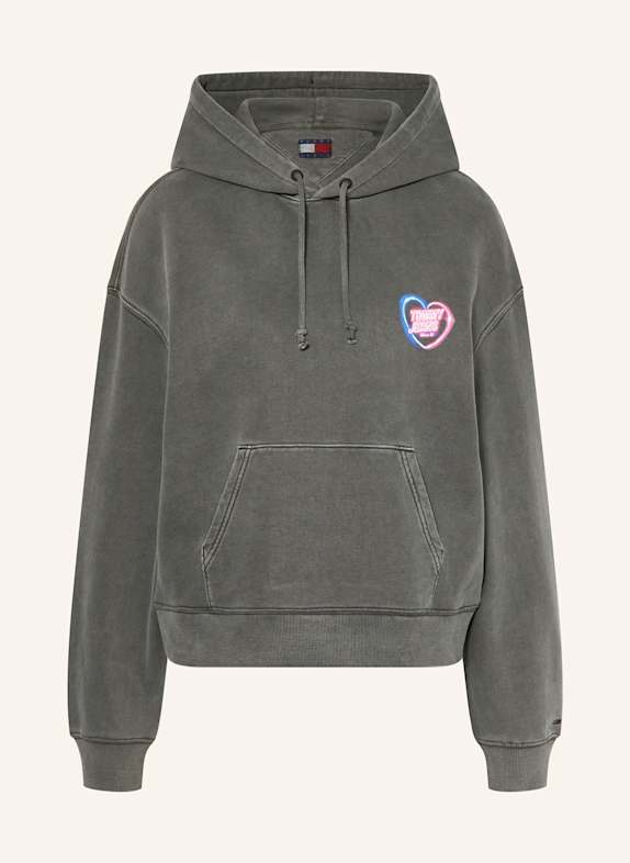 TOMMY JEANS Hoodie DUNKELGRAU