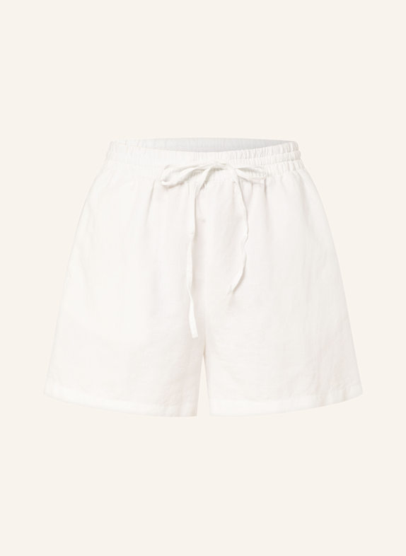 Marc O'Polo DENIM Shorts mit Leinen WEISS