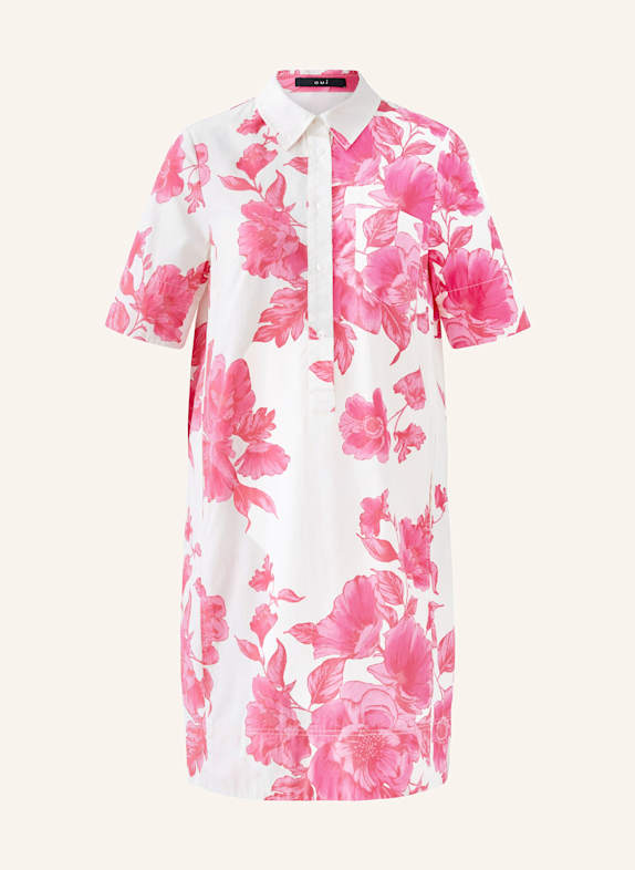 oui Hemdblusenkleid WEISS/ PINK