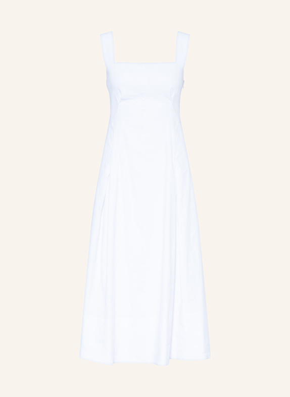 VINCE Kleid CAMI mit Leinen HELLGRAU