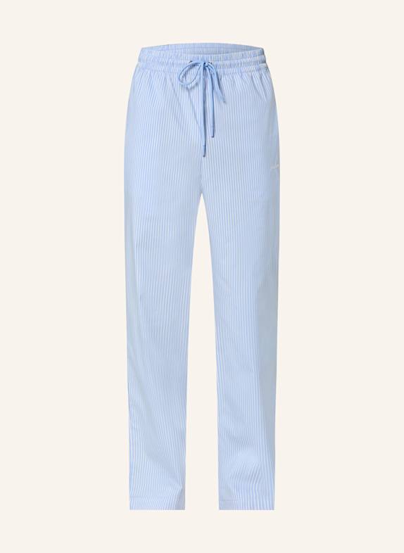 PEGADOR Jogger style trousers RATON LIGHT BLUE/ WHITE