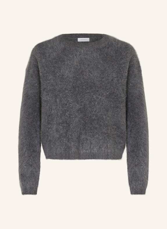 darling harbour Cashmere-Pullover DUNKELGRAU MELANGE