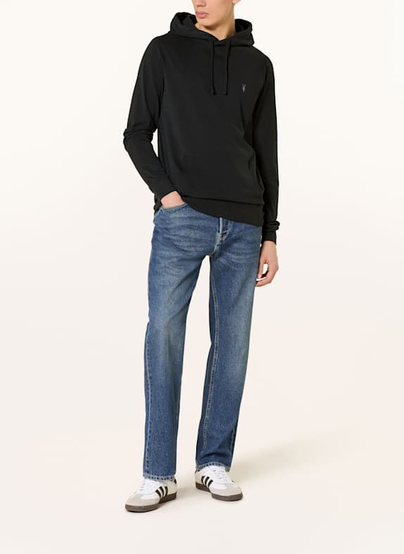 ALLSAINTS Bluza z kapturem BRACE CZARNY