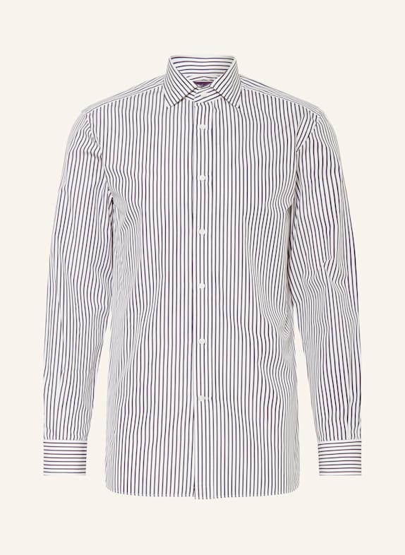 RALPH LAUREN PURPLE LABEL Hemd Slim Fit WEISS/ BLAU