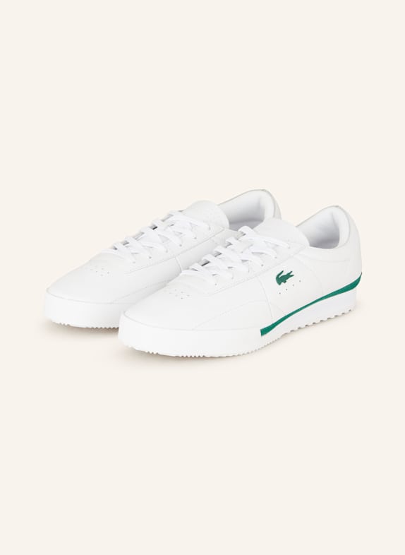 LACOSTE Sneaker AURA RUNWAY WEISS/ GRÜN