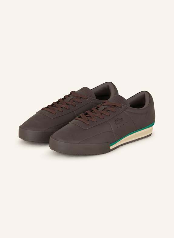 LACOSTE Sneaker AURA RUNWAY DUNKELBRAUN
