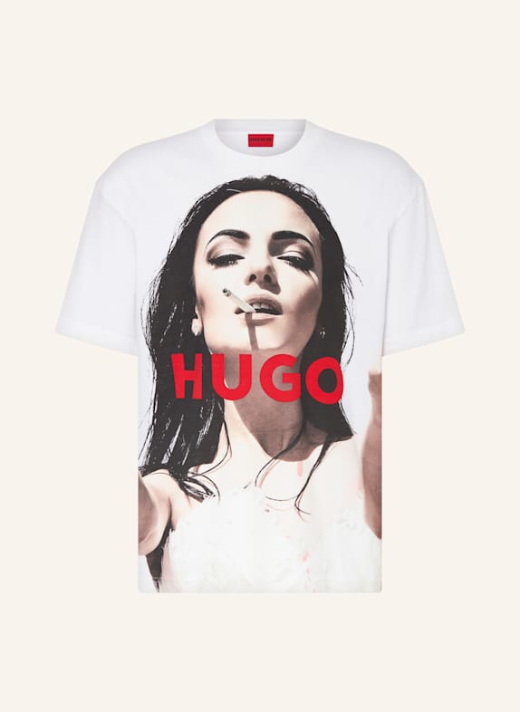 HUGO T-Shirt DUWEDIE WEISS