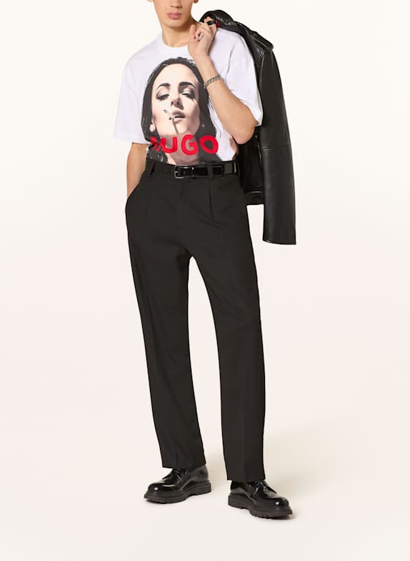 HUGO T-shirt DUWEDIE WIT