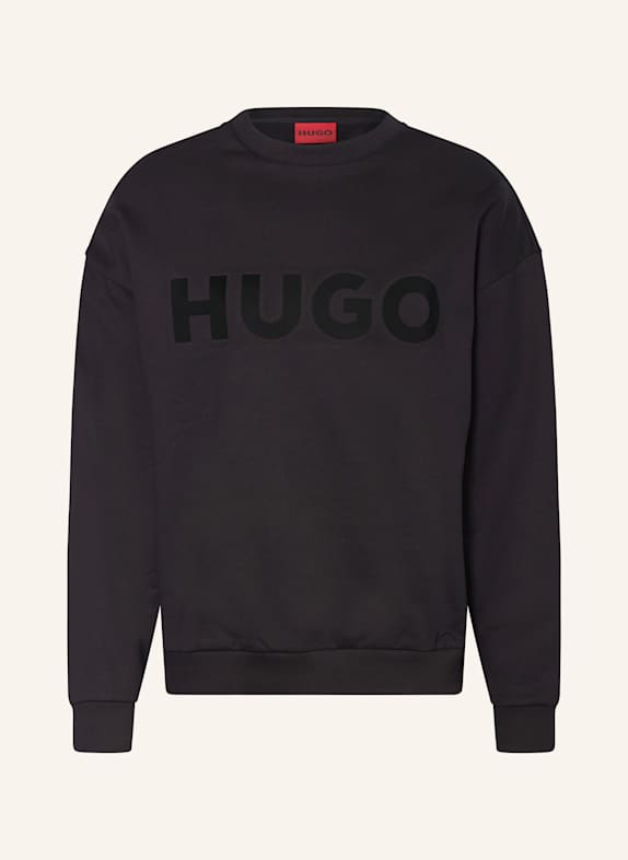 HUGO Sweatshirt DINEX SCHWARZ