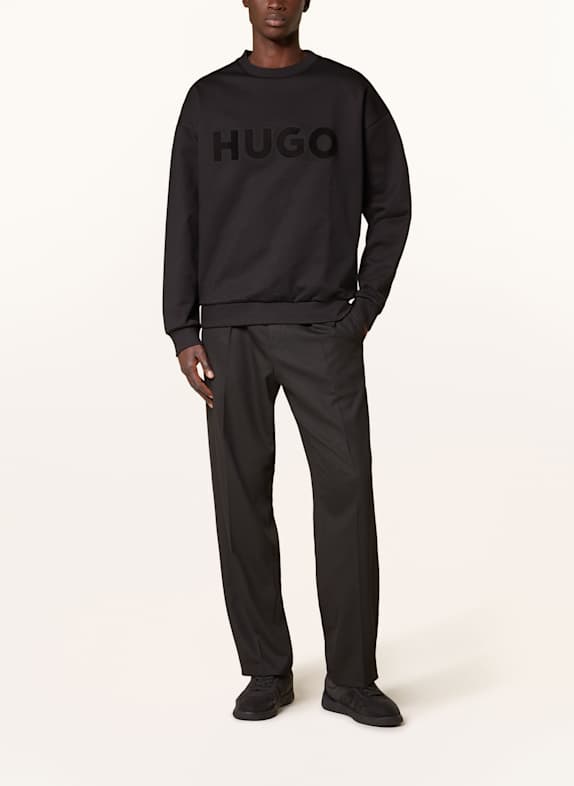HUGO Sweatshirt DINEX ZWART