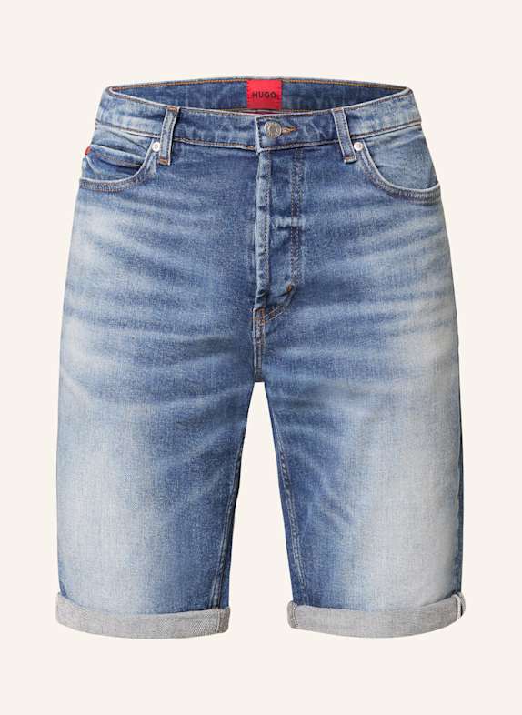 HUGO Jeansshorts HUGO 634 427 MEDIUM BLUE