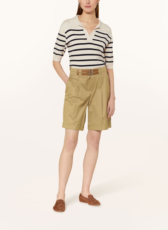 LAUREN RALPH LAUREN korte broek KAKI