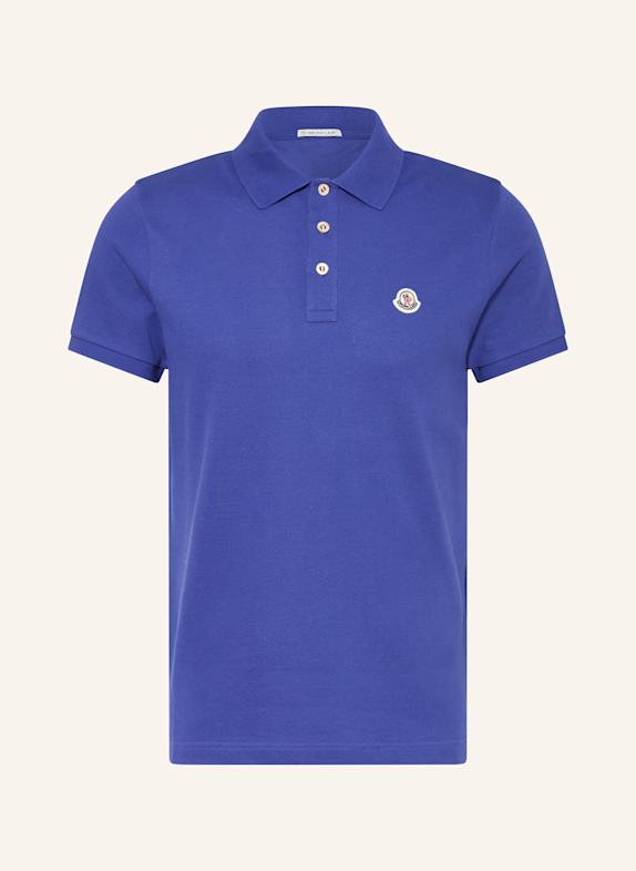 MONCLER Piqué-Poloshirt DUNKELBLAU