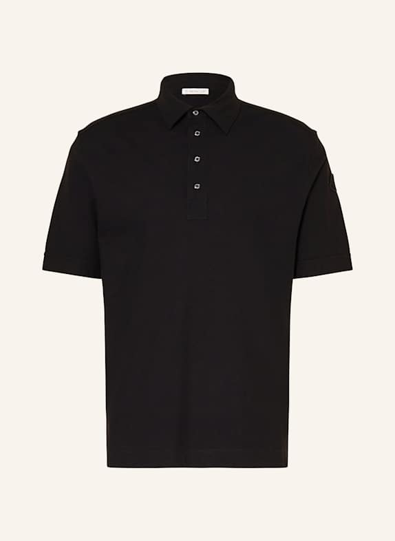 MONCLER Jersey-Poloshirt SCHWARZ