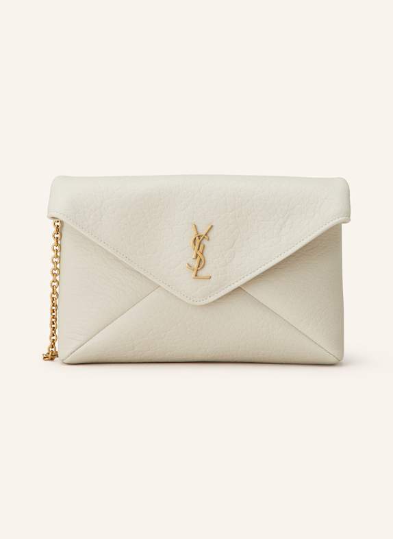 SAINT LAURENT Clutch CASSANDRE CREME