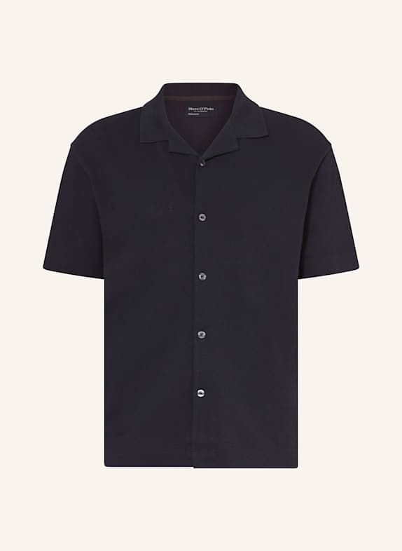 Marc O'Polo Koszula z dżerseju regular fit GRANATOWY
