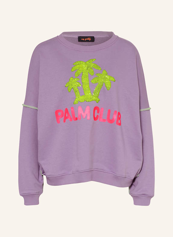 miss goodlife Sweatshirt mit Pailletten LILA
