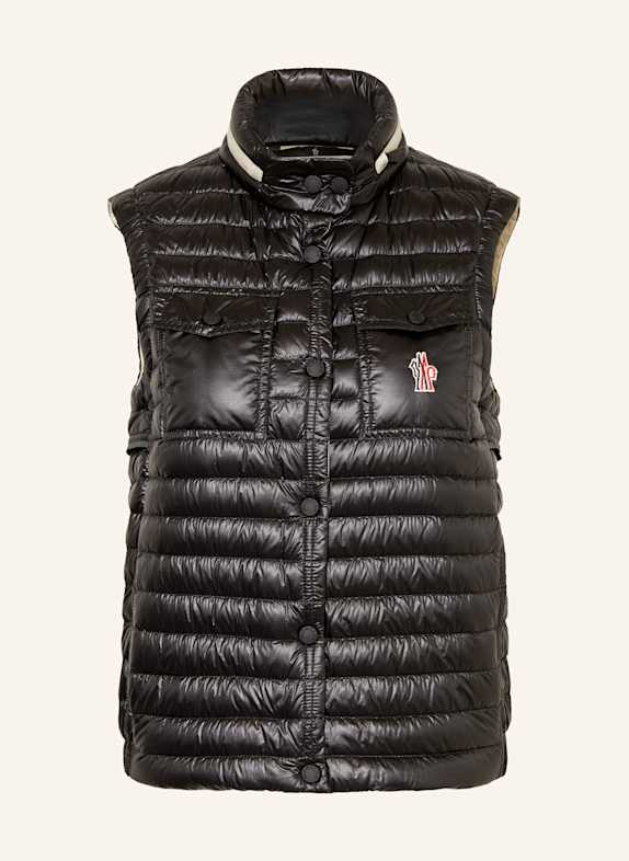 MONCLER GRENOBLE Daunenweste GUMIANE SCHWARZ