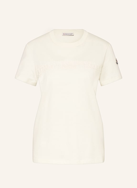 MONCLER T-shirt BIAŁY