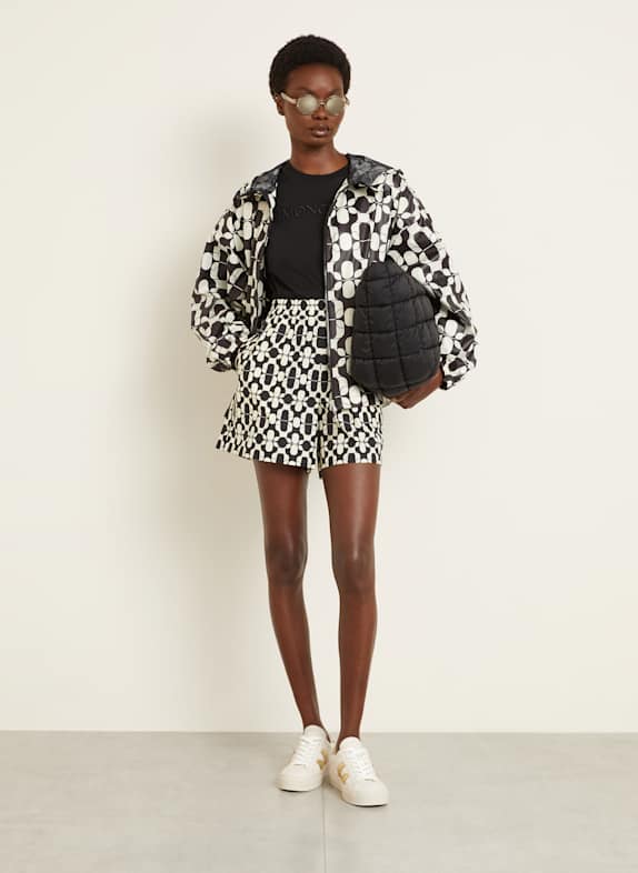 MONCLER Jacke PICHON SCHWARZ / CREME