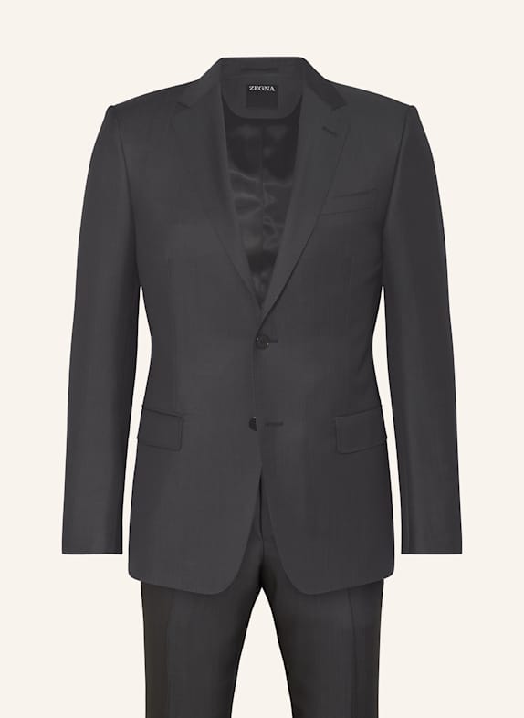 ZEGNA Anzug Regular Fit DUNKELGRAU