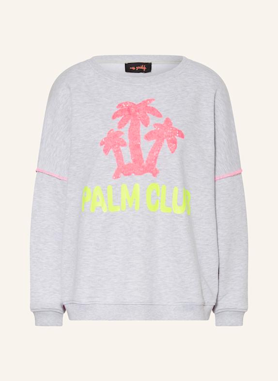 miss goodlife Sweatshirt with sequins LIGHT GRAY