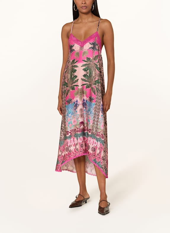 miss goodlife Kleid PINK/ ROSÉ/ GRÜN